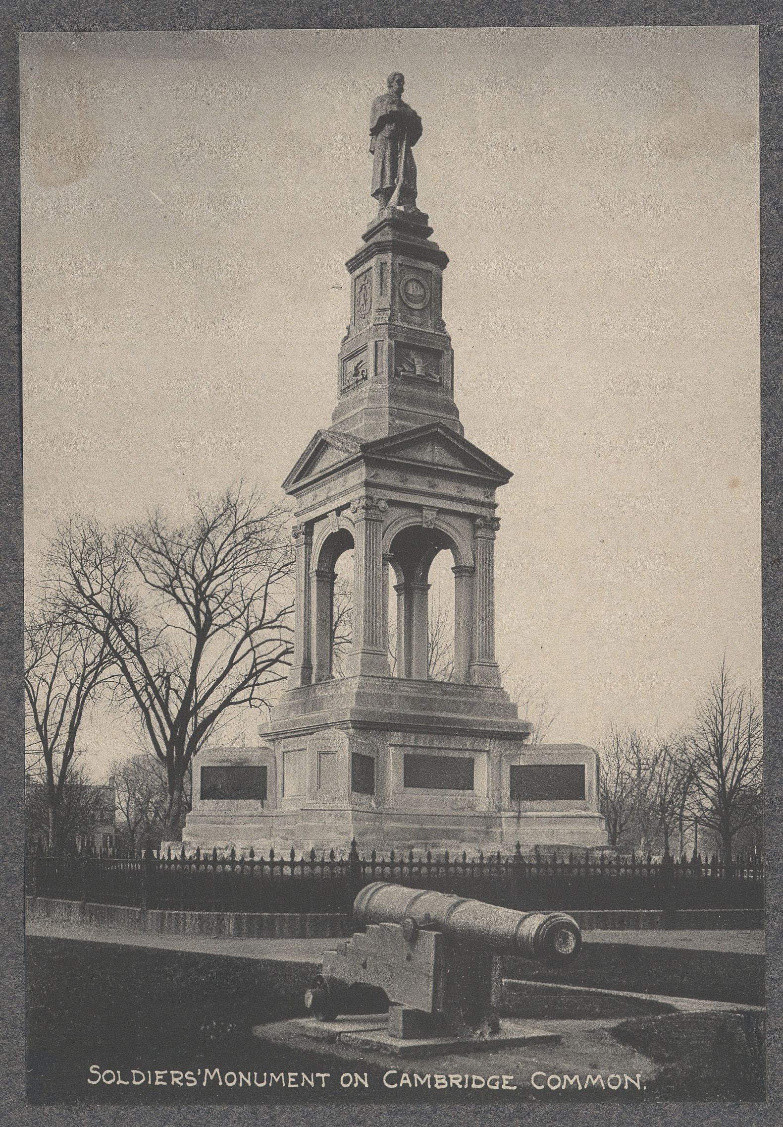 Soldiers Monument, Cambridge Massachusetts circa 1906 (Page 32)