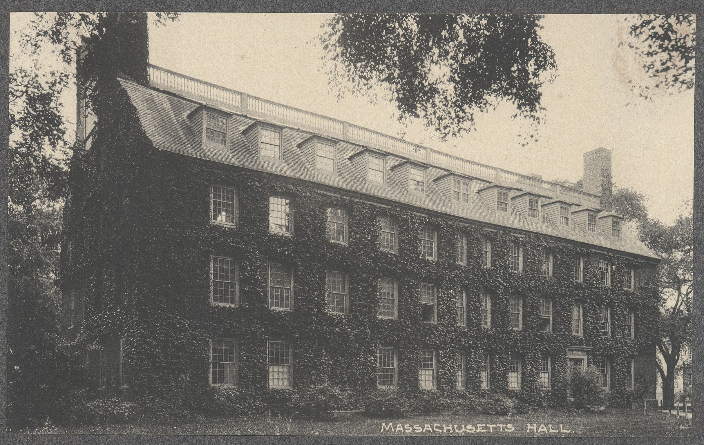 Massachusetts Hall, Harvard University circa 1906 (Page 4)