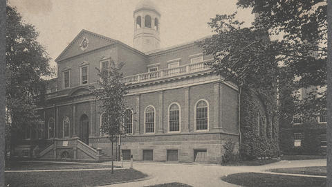 Harvard Hall, Harvard University circa 1906 (Page 5)