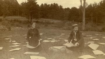 Walter Deane and Elinor Lambert, New Hampshire, 1890