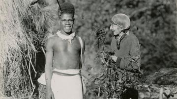 Mary Clemens and Alaseu, New Guinea, 1939