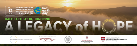 Half Earth Day banner